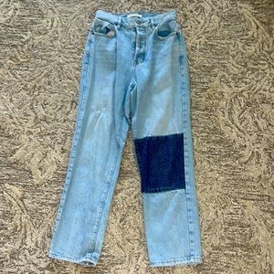 Size 26 straight leg, high rise Pacsun jeans